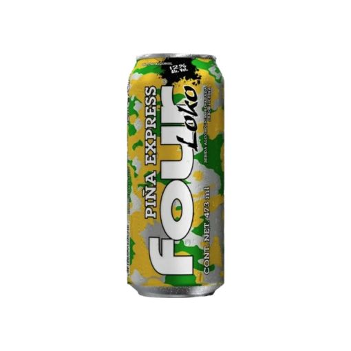 Imagen de BEBIDA ALCOHOLICA FOUR LOKO PIÑA EXPRESS 473.00 ML
