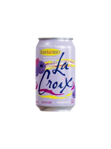 Imagen de AGUA LA CROIX SPARKLIN BLACK RAZZBERRY 355 ML