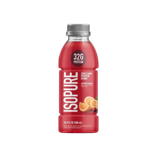 Imagen de BEBIDA ISOPURE 32 GRAMOS DE PROTEÍNA ALPINE PUNCH 500.00 ML