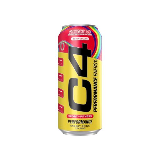Imagen de BEBIDA ENERGÉTICA C4 COSMIC RAINBOW SIN AZÚCAR LATA 473.00 ML