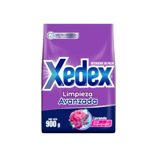 Imagen de DETERGENTE XEDEX EN POLVO LIMPIEZA AVANZADA LAVANDA 900.00 G