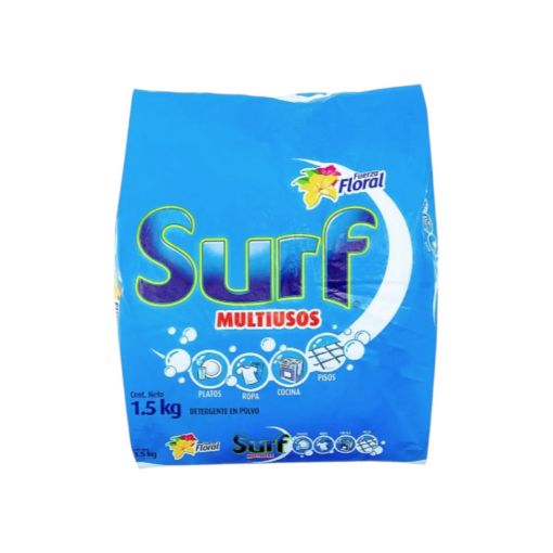 Imagen de DETERGENTE EN POLVO SURF MULTIUSOS FUERZA FLORAL 1500.00 G