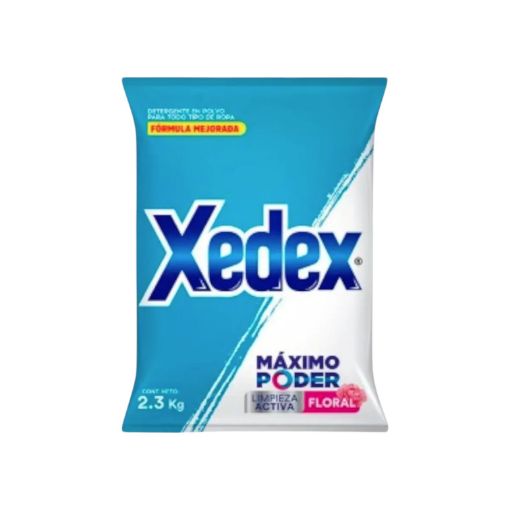 Imagen de DETERGENTE EN POLVO XEDEX MAXIMO PODER FLORAL 2300.00 G
