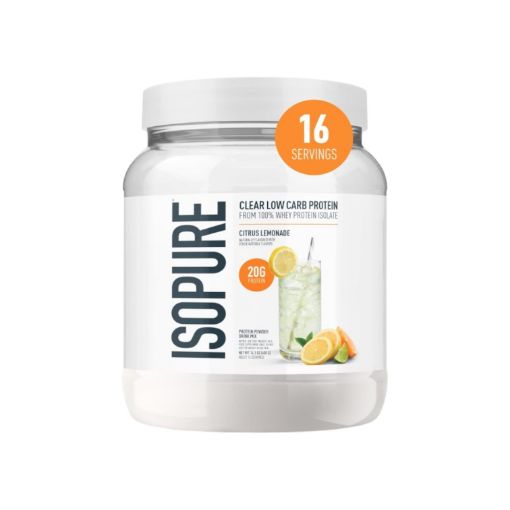 Imagen de SUPLEMENTO ISOPURE PROTEÍNA DE SUERO EN POLVO CITRUS LEMONADE 400.00 G