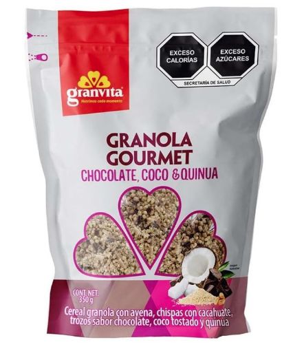Imagen de GRANOLA GRANVITA CHOCOLATE COCO Y QUINOA 350.00 G