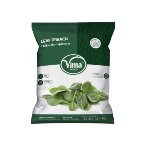 Imagen de HOJAS DE ESPINACA VIMA CONGELADAS 450.00 G