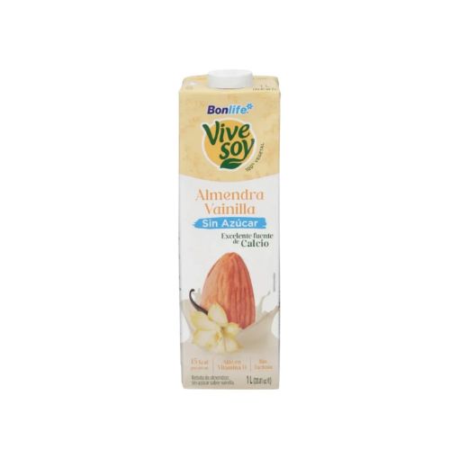 Imagen de BEBIDA DE ALMENDRA VIVE SOY VAINILLA SIN AZÚCAR 1000.00 ML