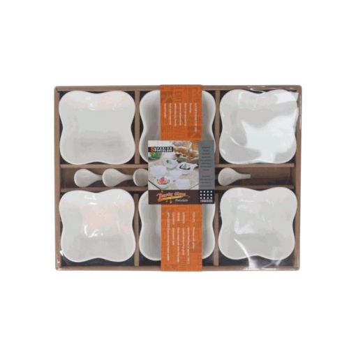Imagen de BOWL DE PORCELANA MPJ 6 PZS 9.5 X 9.5 CM #76260069 1 UND