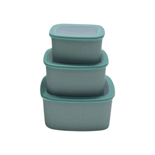 Imagen de CONTENEDOR PLÁSTICO MPJ CON TAPA SET 3 PZS #65253725 
